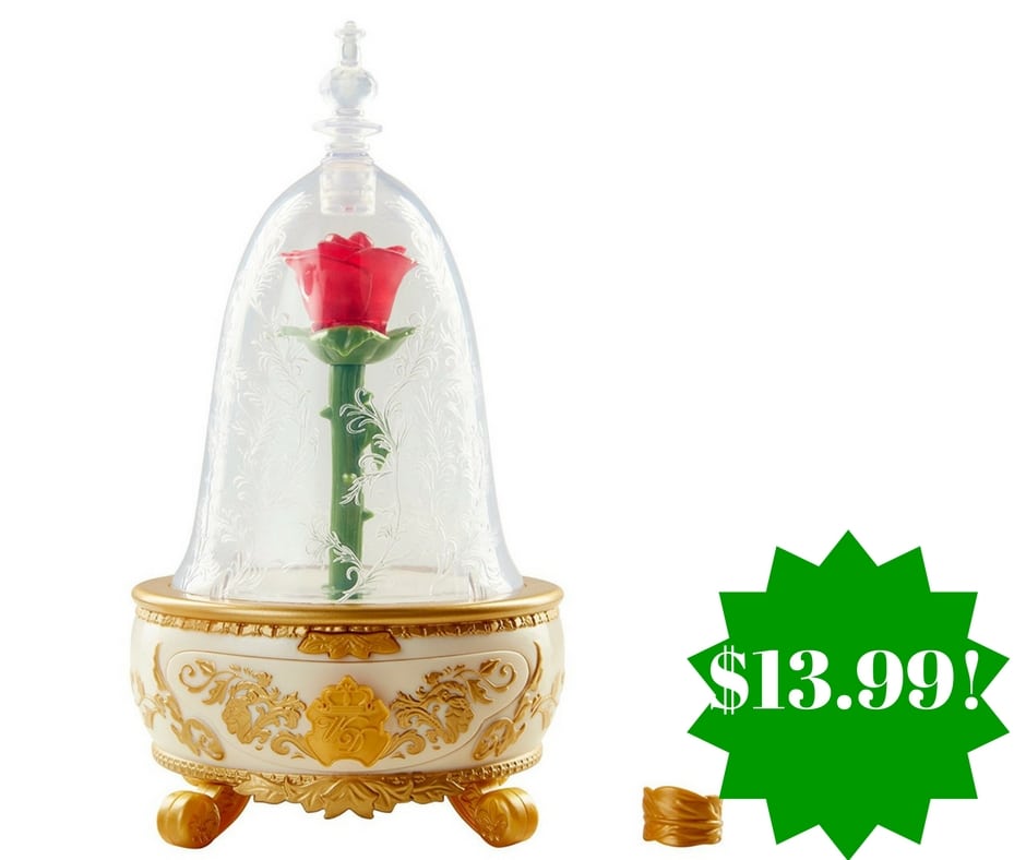 Amazon: Beauty & The Beast Live Action Enchanted Rose Jewelry Box Toy Only $13.99 (Reg. $40) 