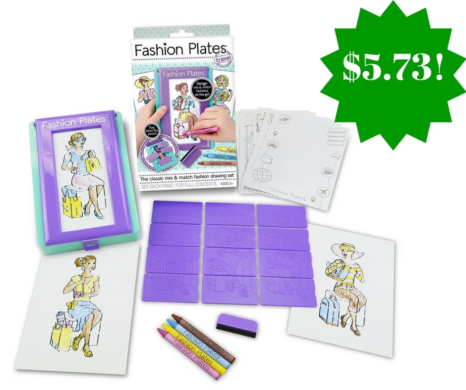 Amazon: Fashion Plates Travel Kit Only $5.73 (Reg. $20)