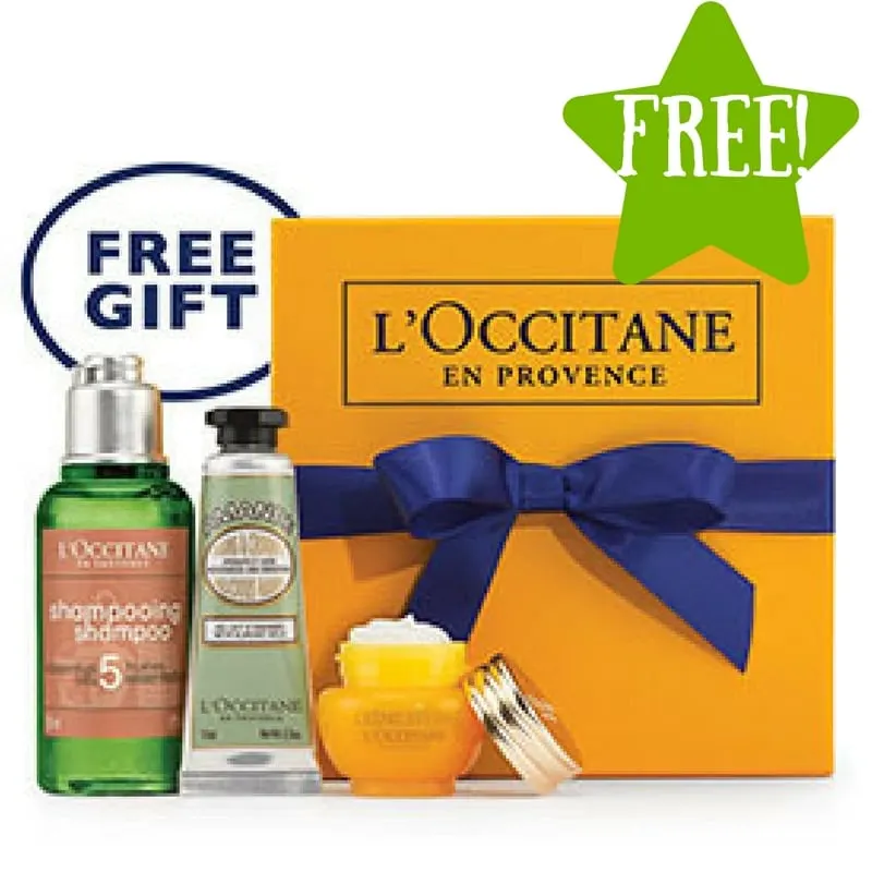 FREE 3pc L'Occitane Gift (In-Stores) FREE 3pc L'Occitane Gift (In-Stores)