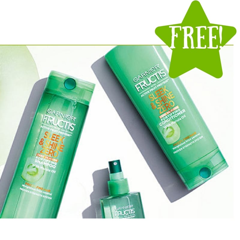 FREE Garnier Sleek & Shine Zero Sample Pack