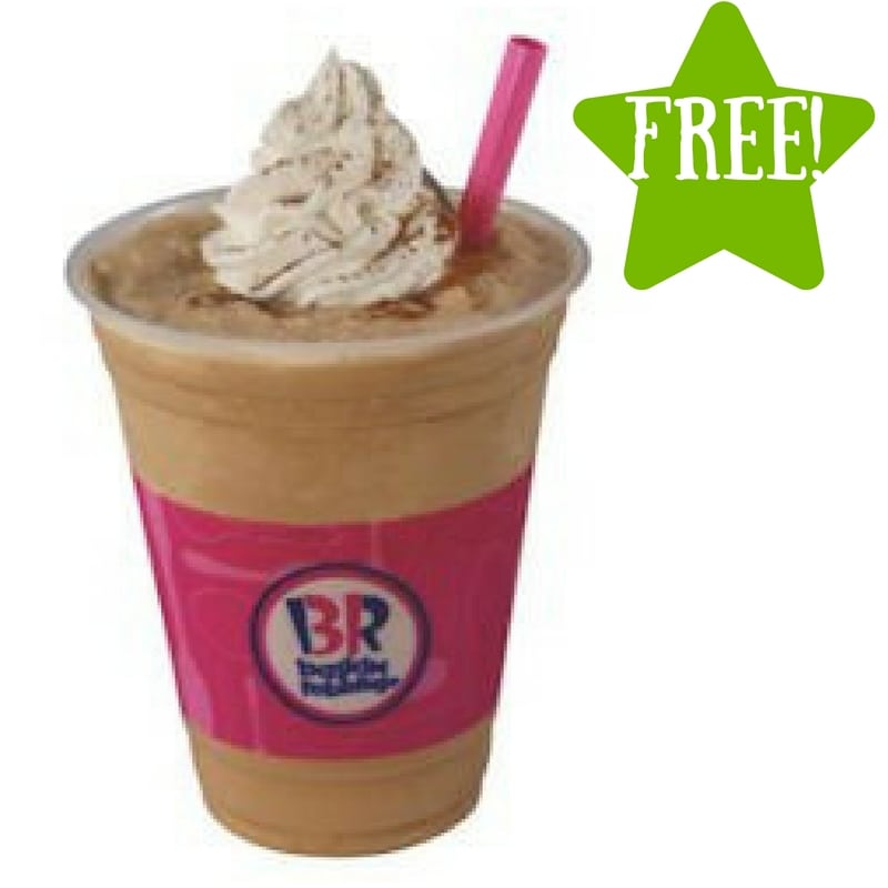 FREE Cappuccino Blast Sample at Baskin Robbins