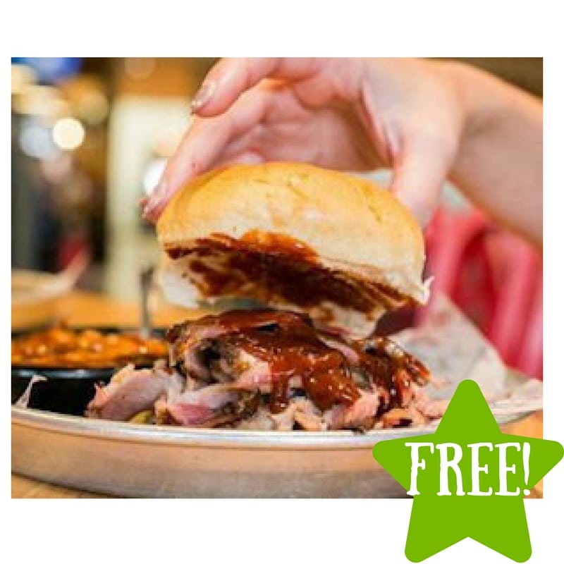 FREE Pulled Pork Sandwich at Sonny's BBQ