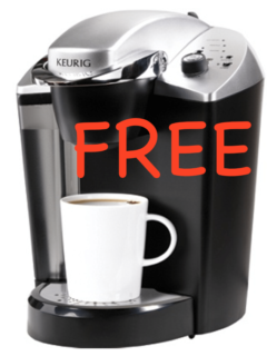 Free Keurig Coffee Brewer