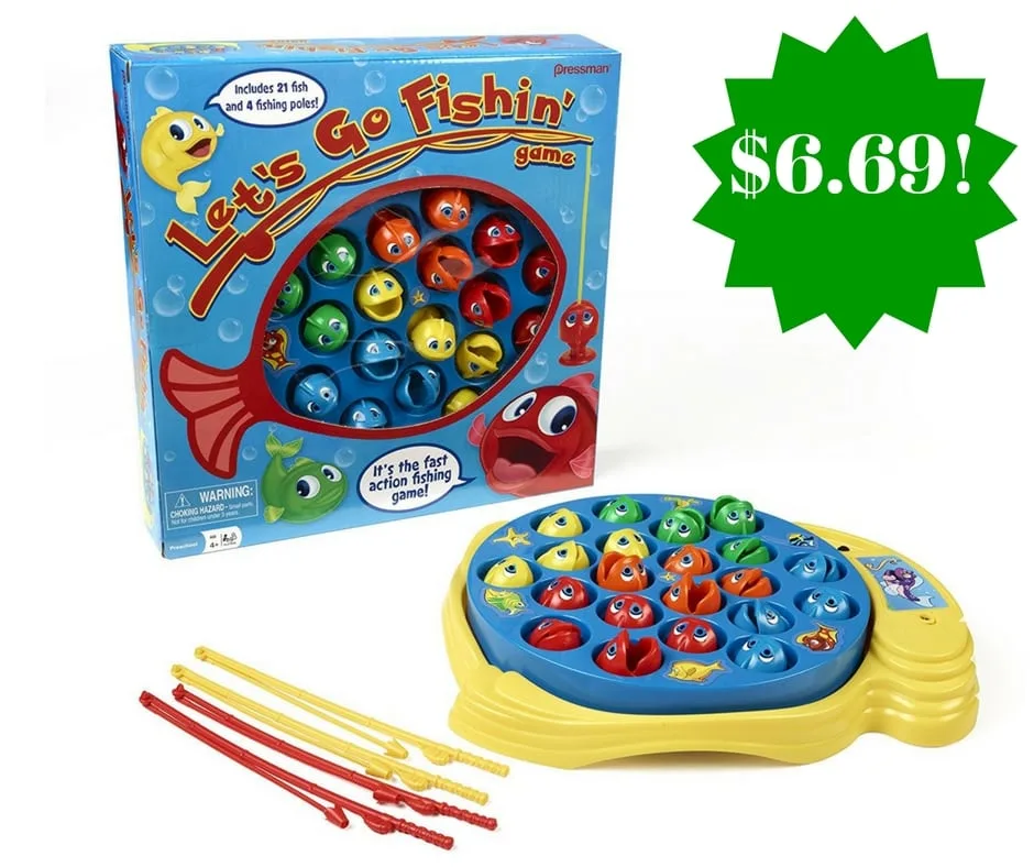 Amazon: Let's Go Fishin' Game Only $6.69 (Reg. $17) Amazon: Let's Go Fishin' Game Only $6.69 (Reg. $17)