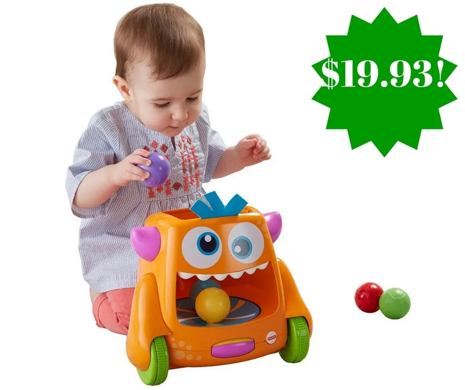 Amazon: Fisher-Price Zoom 'n Crawl Monster Toy Only $19.93 (Reg. $35) Amazon: Fisher-Price Zoom 'n Crawl Monster Toy Only $19.93 (Reg. $35)