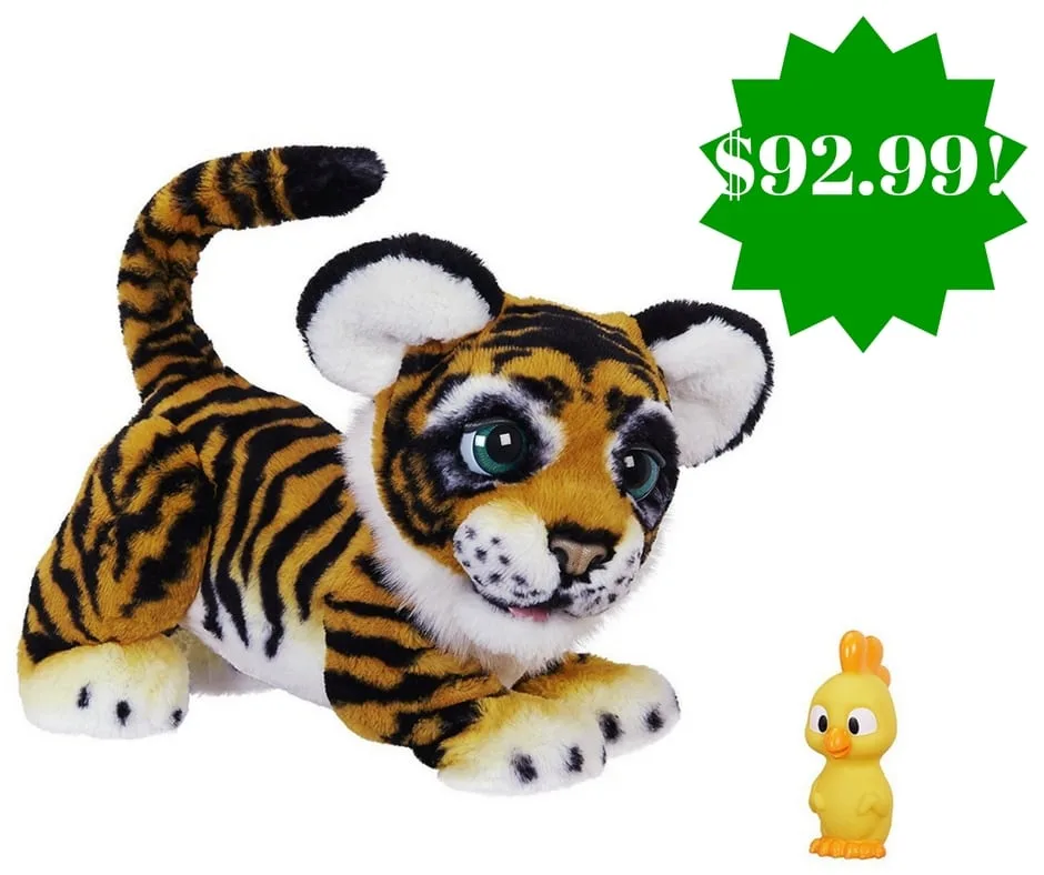 Amazon: FurReal Roarin’ Tyler, the Playful Tiger Only $92.99 (Reg. $130) Amazon: FurReal Roarin’ Tyler, the Playful Tiger Only $92.99 (Reg. $130)