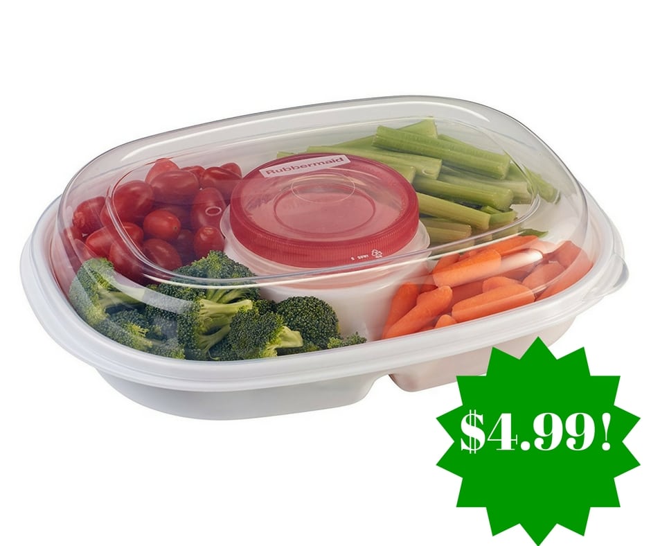 Amazon: Rubbermaid Party Platter Party Tray Only $4.99 (Reg. $24)