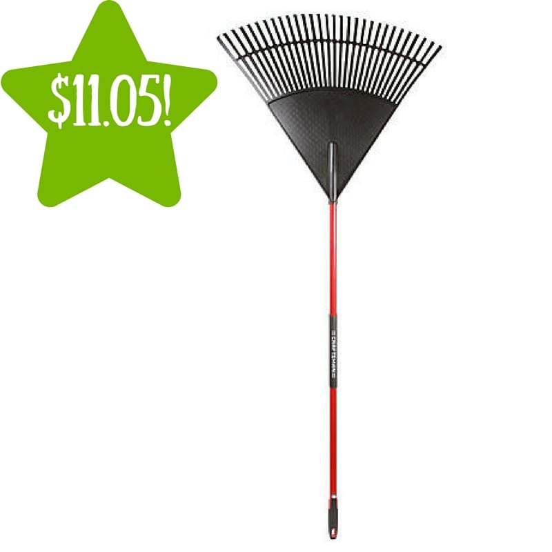 Sears: Craftsman 30" Poly Leaf Rake Only $11.05 After Points 