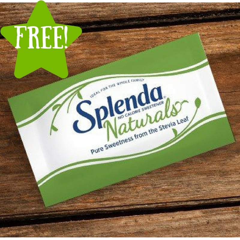FREE SPLENDA Naturals Stevia Sweetener Sample