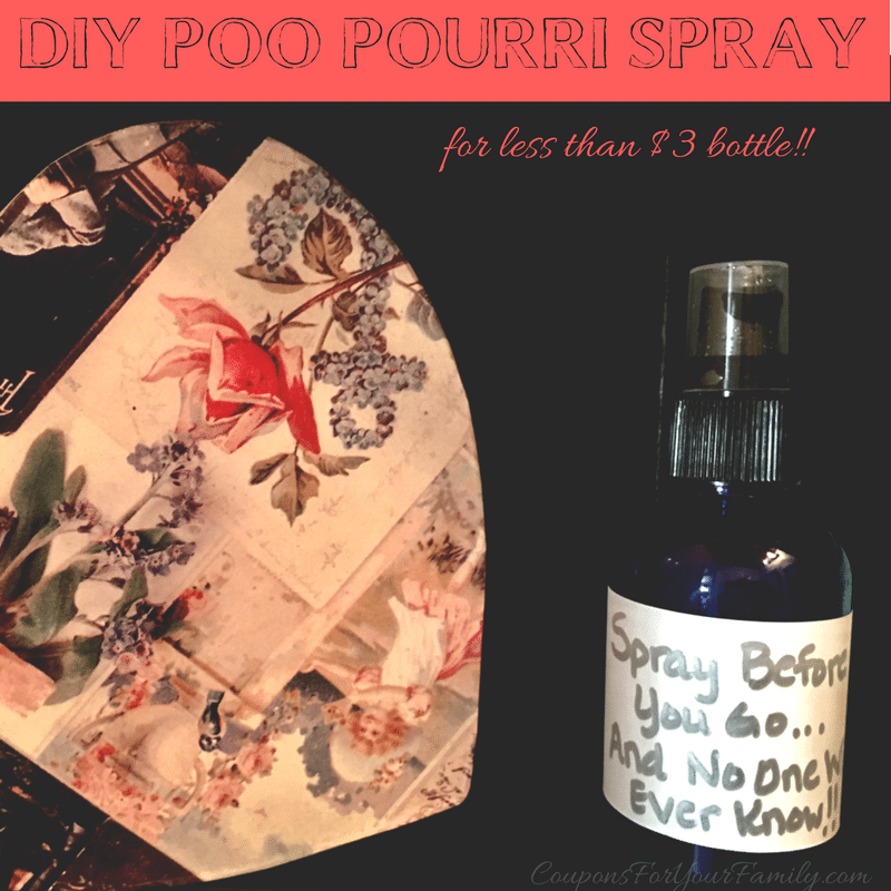 DIY Poo Pourri Spray