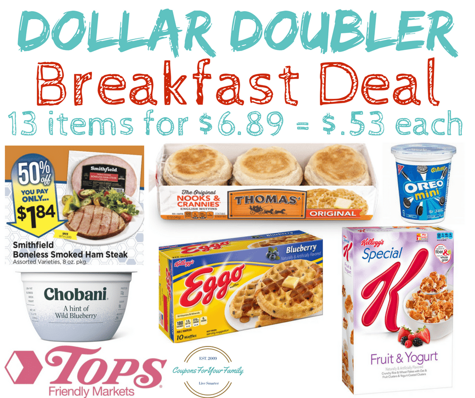 Dollar Doubler Breakfast Deal