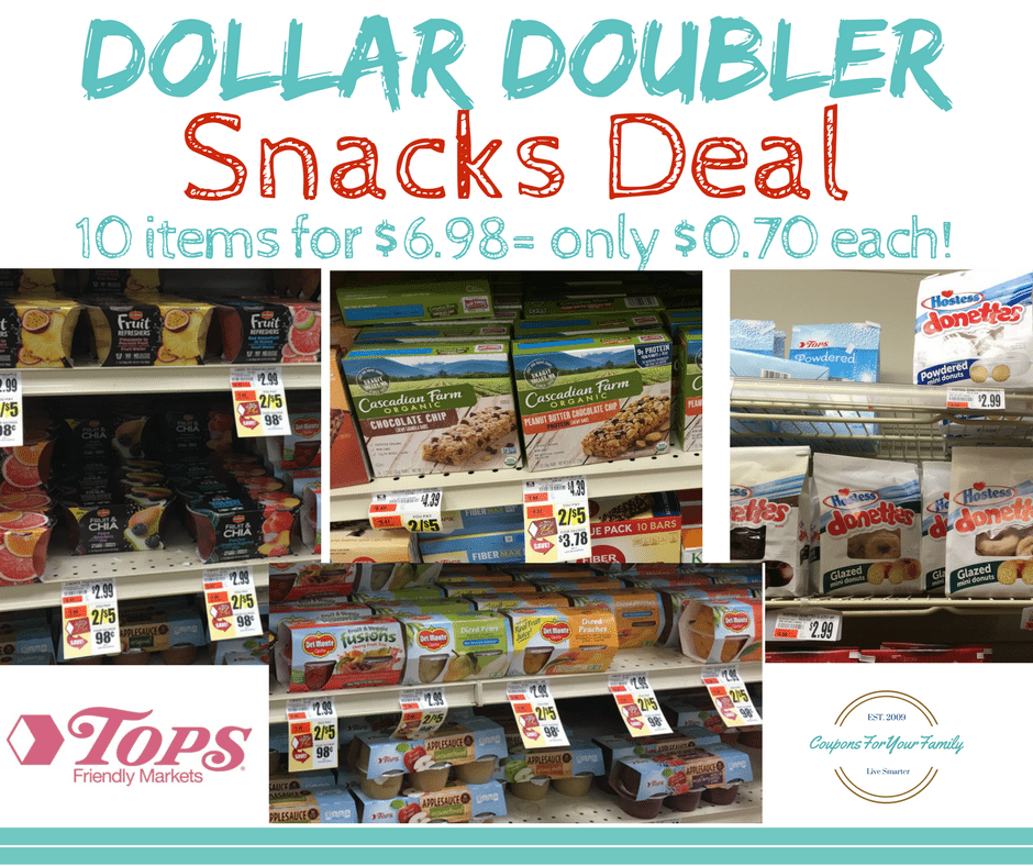 Dollar Doublers Snacks Deal