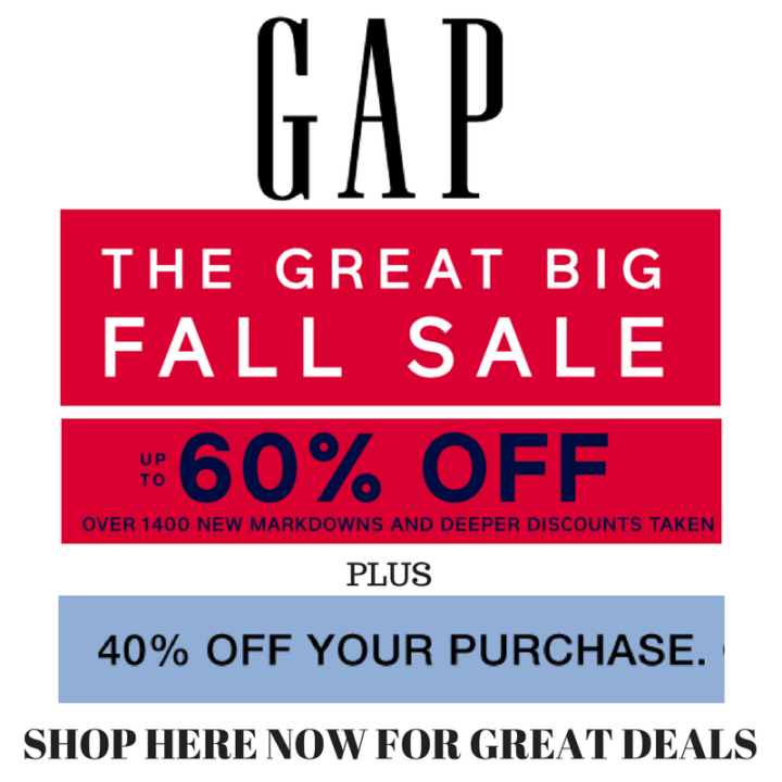 40 off Gap Coupon Code Jeans for 20 and more deals... Ends 10/14