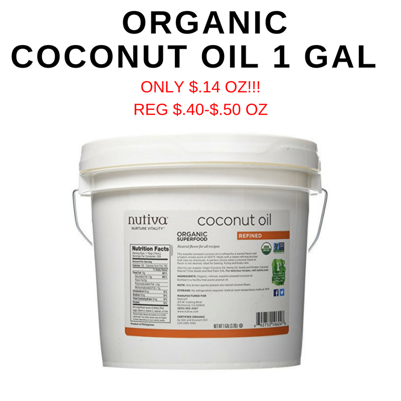 Nutiva Organic Coconut Oil