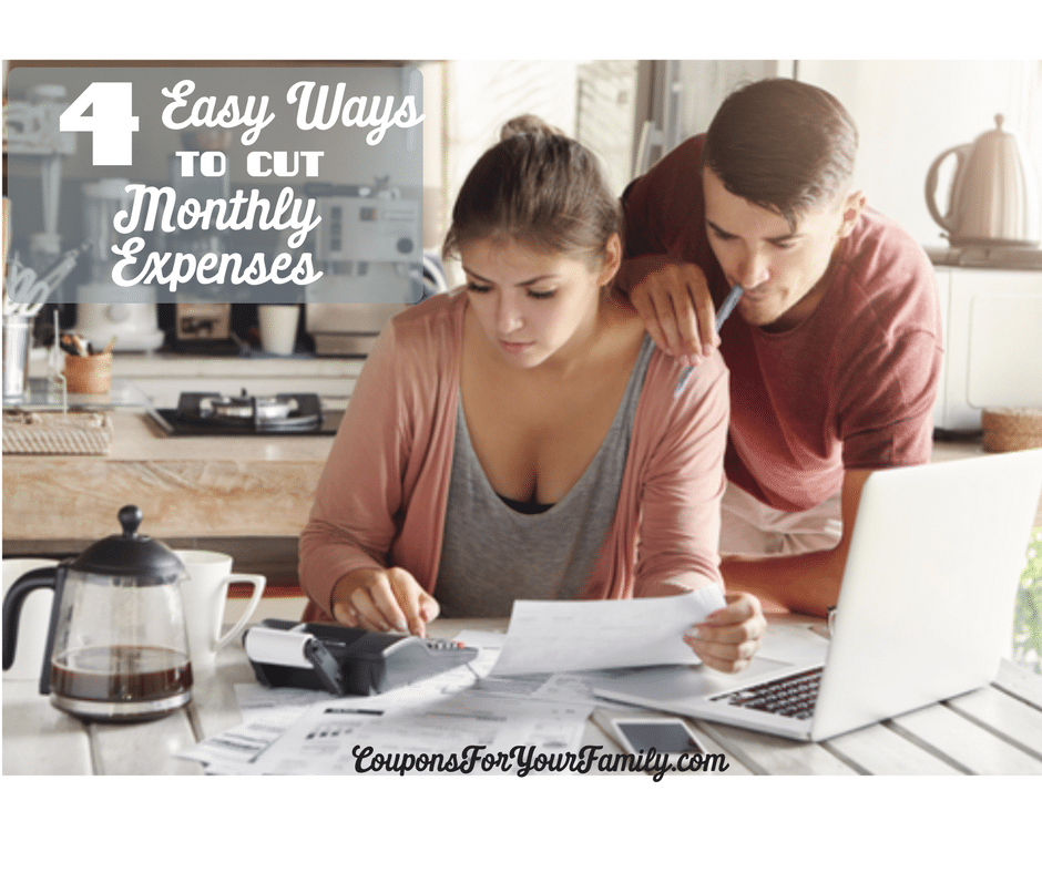 4 easy ways to cut monthly expenses