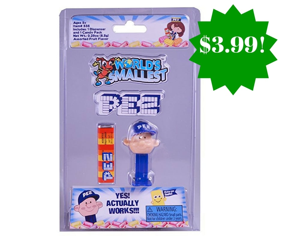 Amazon: World's Smallest Pez Dispenser Collectable Only $3.99 (Reg. $8)