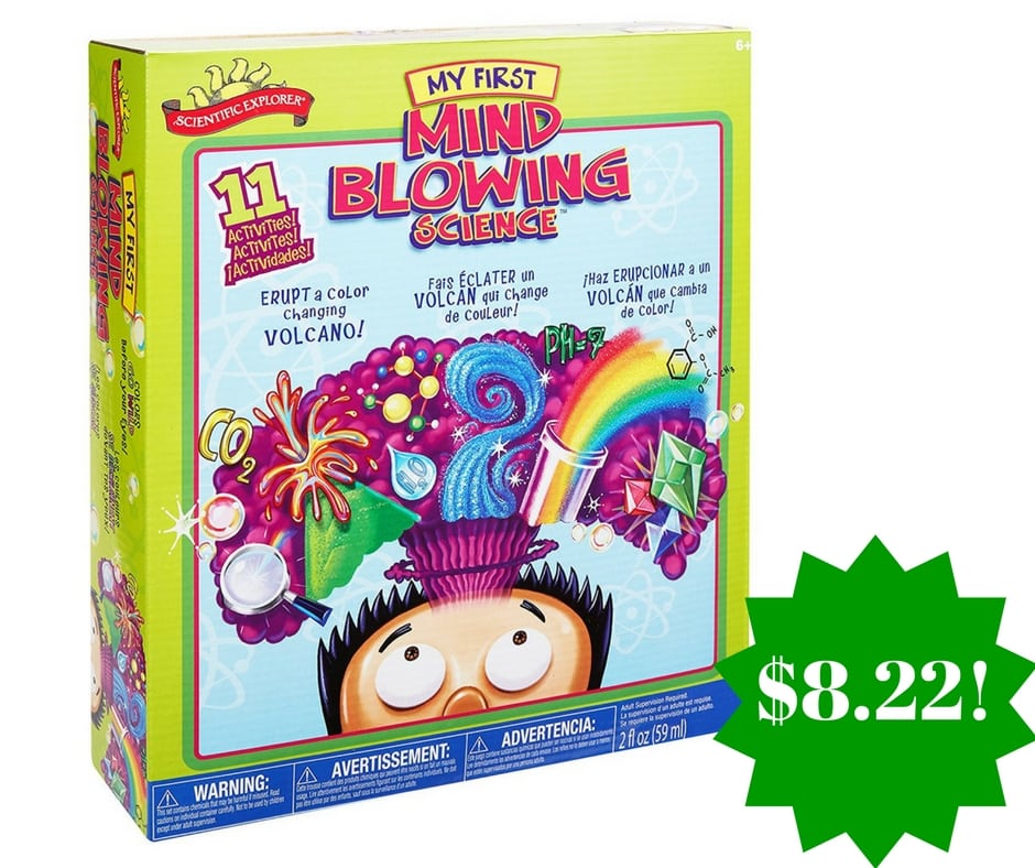 Amazon: Scientific Explorer My First Mind Blowing Science Kit Only $8.22 (Reg. $24)