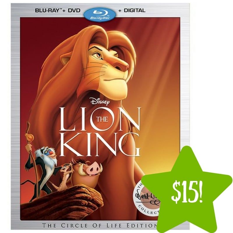 Target: The Lion King: The Walt Disney Signature Collection Only $15 (Reg. $25) 