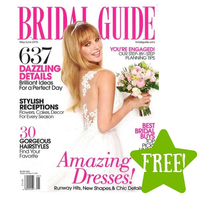FREE 2 Year Subscription to Bridal Guide Magazine