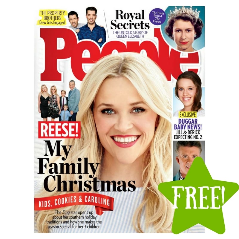 FREE People Magazine Subscription