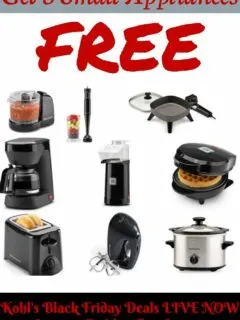 Get 3 Small Appliances Free Kohls