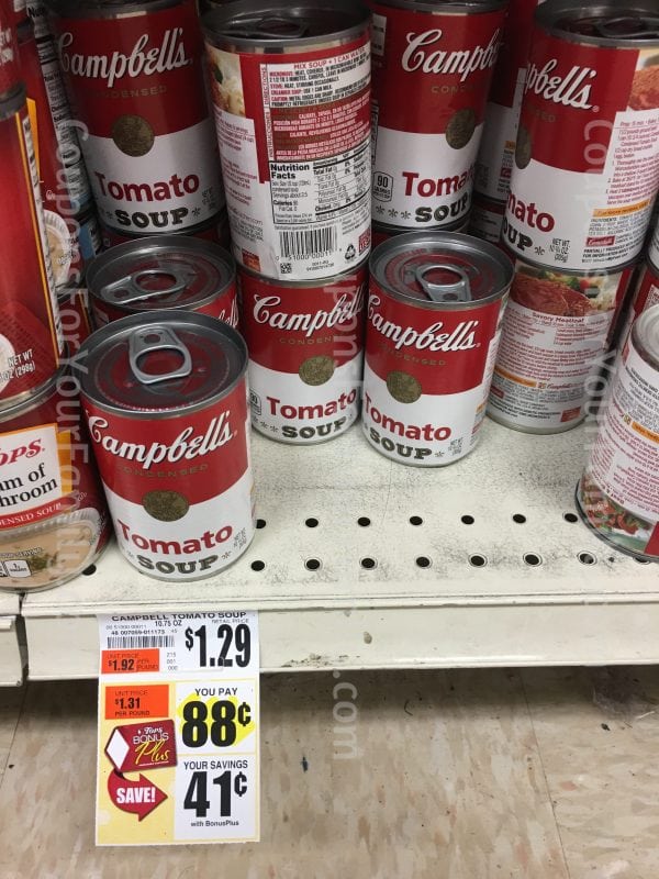 UPDATE-- LOTS of Campbells Varieties Not Advertised- Score $.48-$60 ...