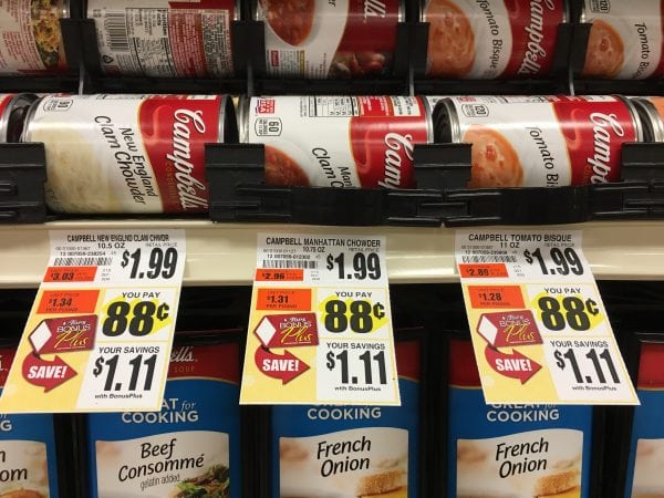 UPDATE-- LOTS of Campbells Varieties Not Advertised- Score $.48-$60 ...