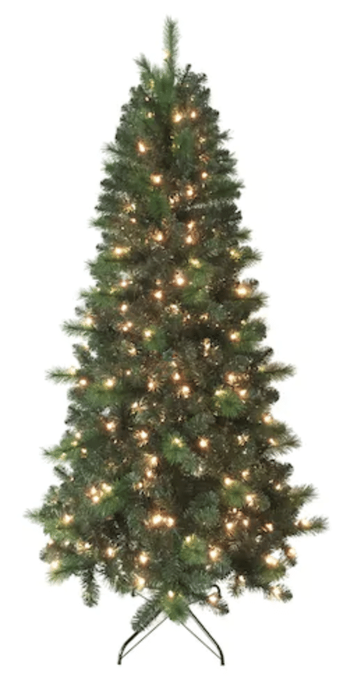 kohls pre-lit christmas tree