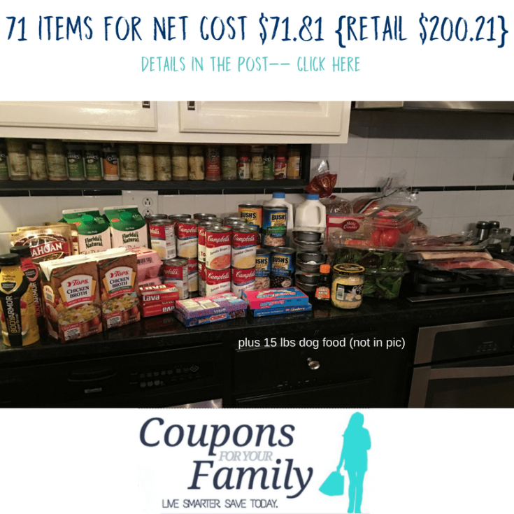 This weeks Tops Markets Haul 11/5/17 71 items including Bacon, Fresh