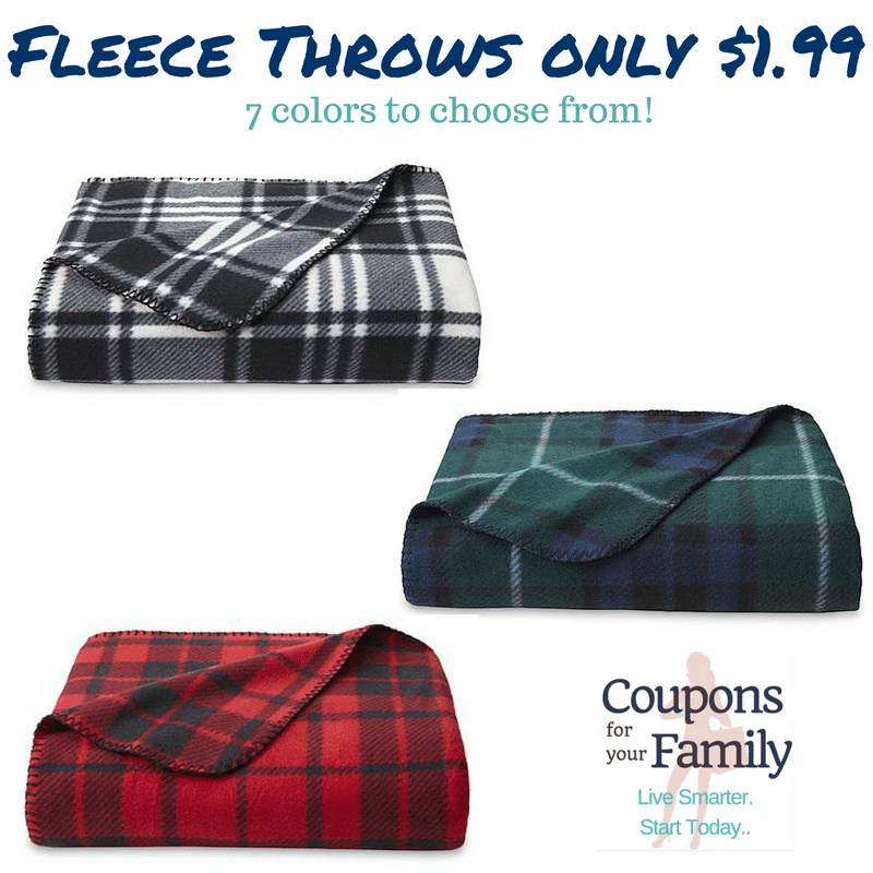 fleece throws