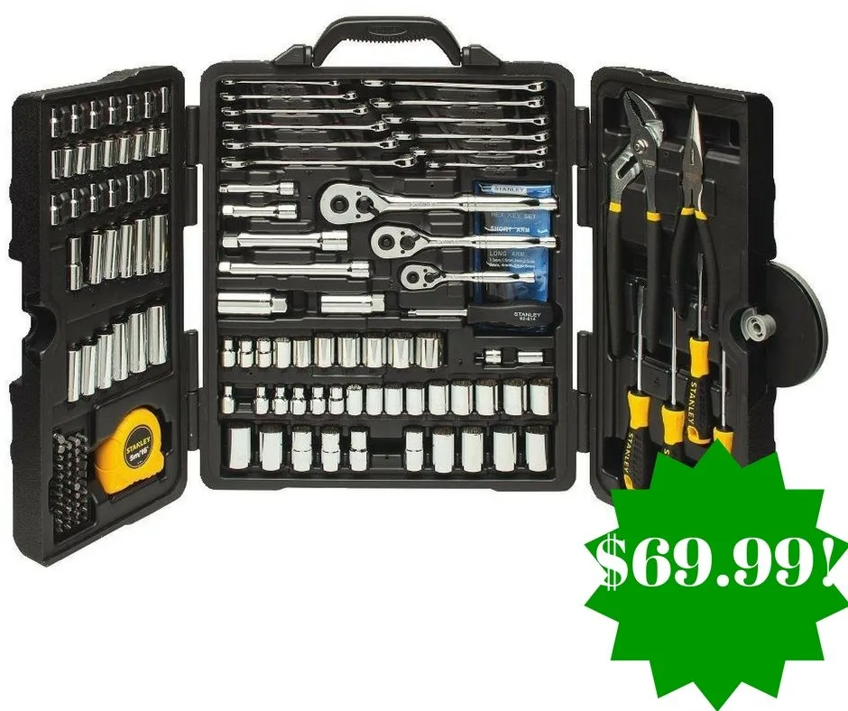 Amazon: Stanley STMT81031 Mixed Tool Set Only $69.99 Shipped (Reg. $109, Today Only) Amazon: Stanley STMT81031 Mixed Tool Set Only $69.99 Shipped (Reg. $109, Today Only)