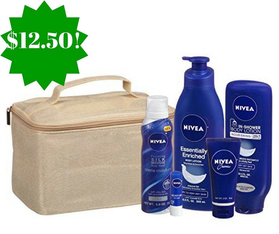 Amazon: Nivea Luxury Collection 5 Piece Gift Set Only $12.50 (Reg. $25, Today Only) 