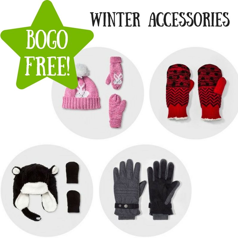 Target: BOGO FREE Winter Accessories for the Family 