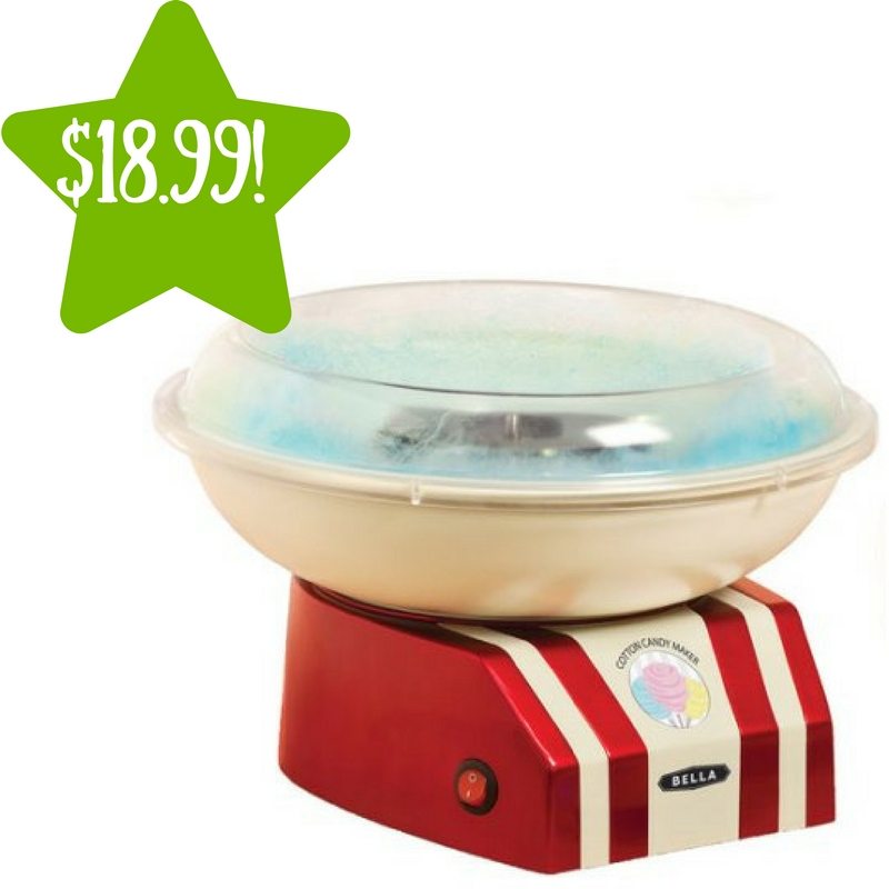 Walmart: Bella Cotton Candy Maker Only $18.99 (Reg. $40) 