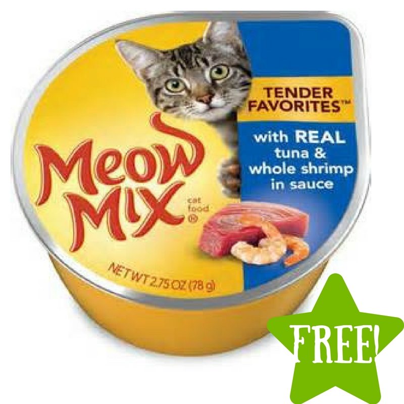 FREE Meow Mix Single Servings Cups Sample 