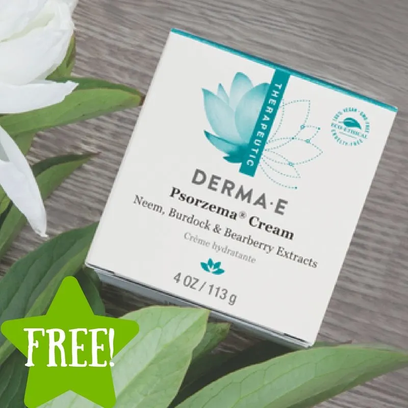 FREE Derma E Psorzema Cream Sample (First 5,000) FREE Derma E Psorzema Cream Sample (First 5,000)