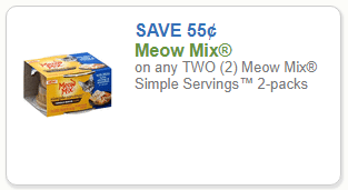 Walmart: Meow Mix Simple Servings Only $0.26!