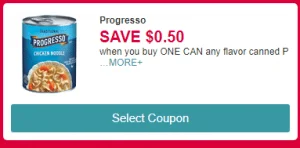 Wegmans: FREE Progresso Chicken Noodle Soup!