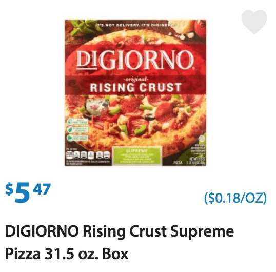 walmart digiorno