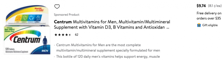 New $4 00 Centrum Vitamins printable coupon deals as low as $1 New $4 00 Centrum Vitamins printable coupon deals as low as $1