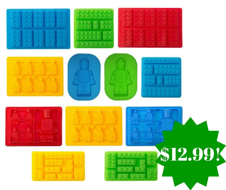 Amazon: Set of 12 Candy Molds For Lego Lovers Only $12.99 Amazon: Set of 12 Candy Molds For Lego Lovers Only $12.99