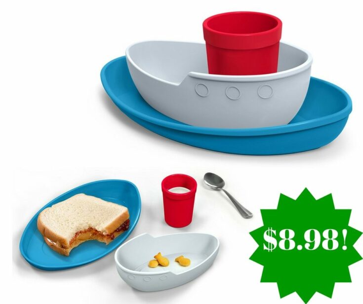 Amazon Fred TUG BOWL Kids' Dinner Set Only 8.98 (Reg. 20)