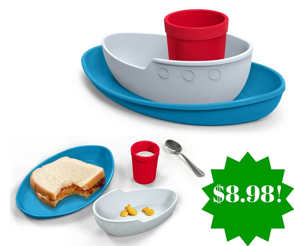 Amazon: Fred TUG BOWL Kids' Dinner Set Only $8.98 (Reg. $20) 