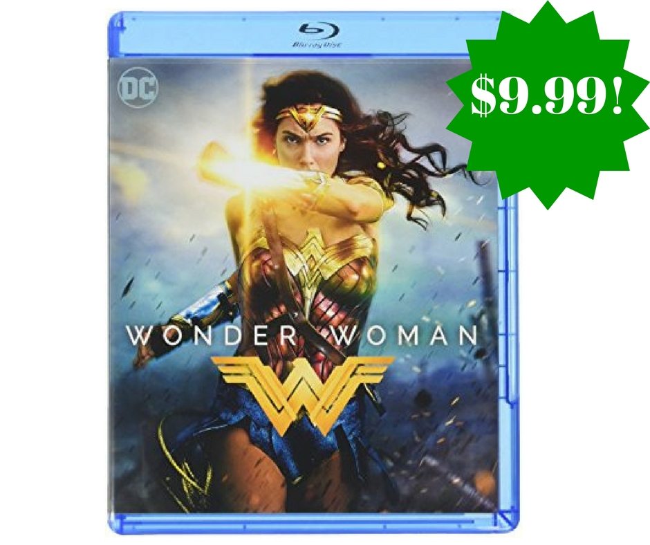 Amazon: Wonder Woman DVD + Blu-ray + Digital Only $9.99 (Reg. $36) 