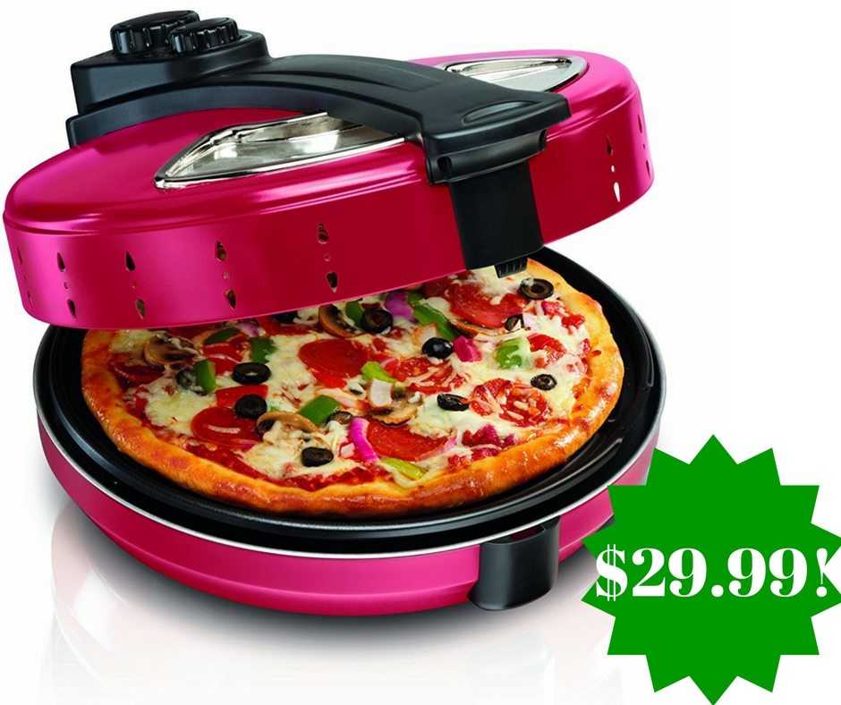 Amazon: Hamilton Beach Pizza Maker Only $29.99 Shipped (Reg. $60) 