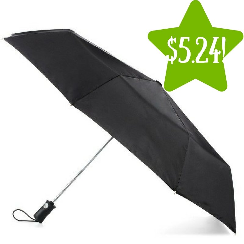 Target: Totes Black Umbrella Only $5.24 (Reg. $15) 