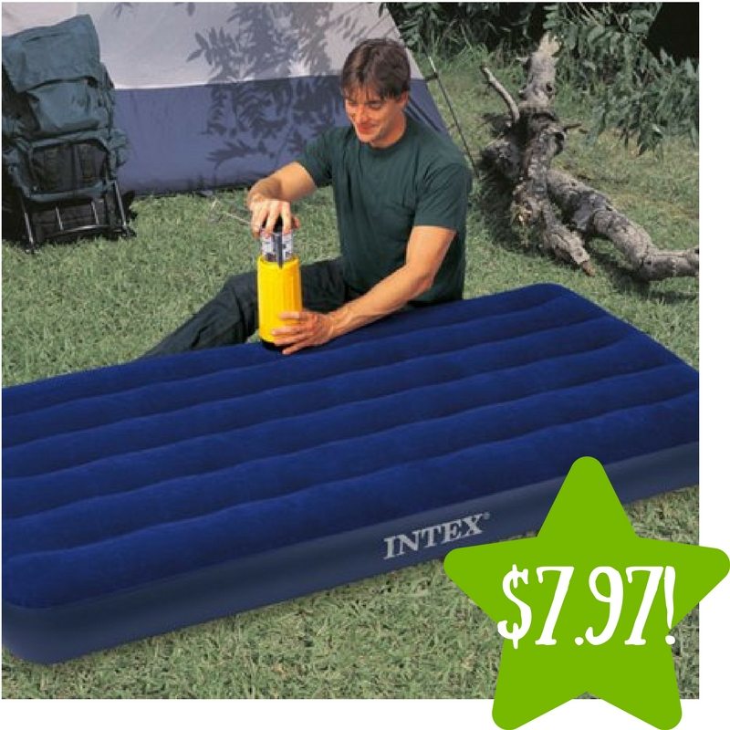 Walmart: Intex Twin 8.75" Classic Downy Inflatable Airbed Mattress Only $7.97 (Reg. $16) 