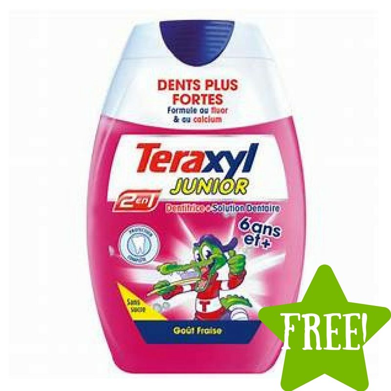 FREE Teraxyl Junior Toothpaste 