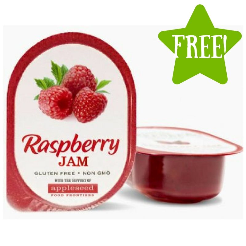 FREE Appleseed Raspberry Jam Sample