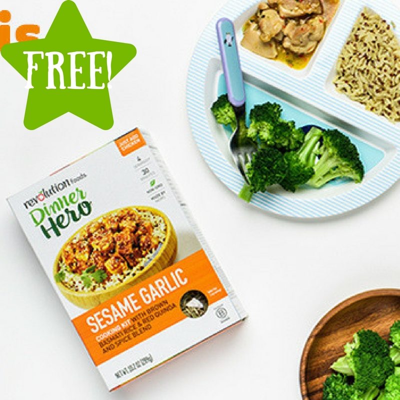 FREE Revolution Foods Dinner Hero Cooking Kit